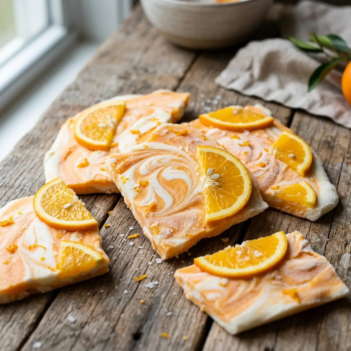 Air Fryer Creamsicle Frozen Yogurt - Quick & Creamy Recipe