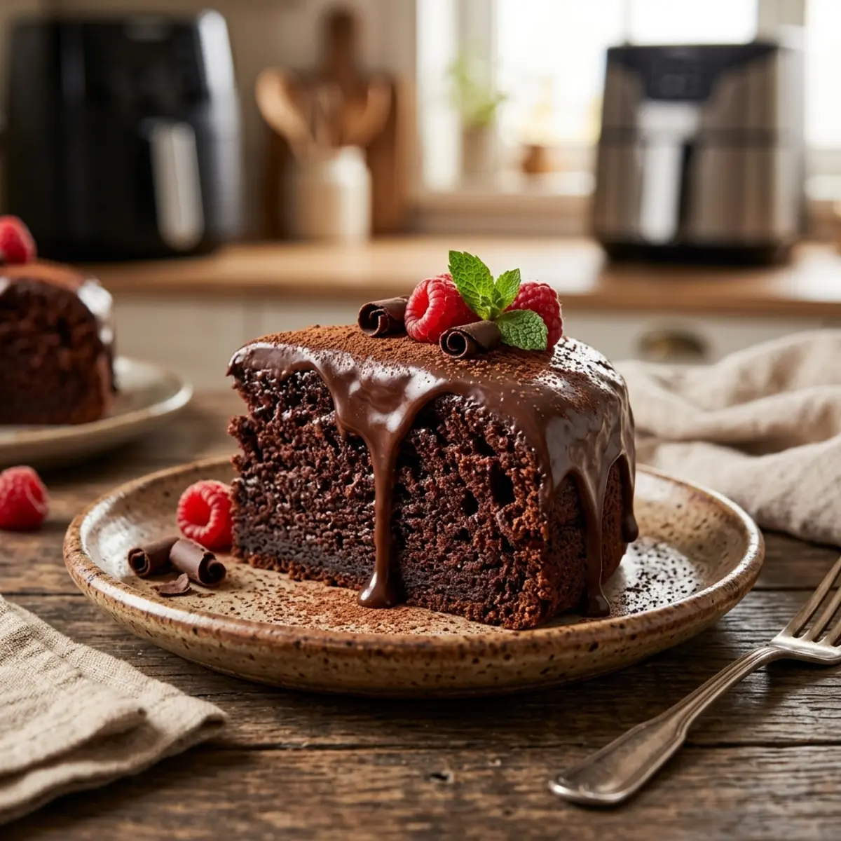 Chocolate Cake in Air Fryer