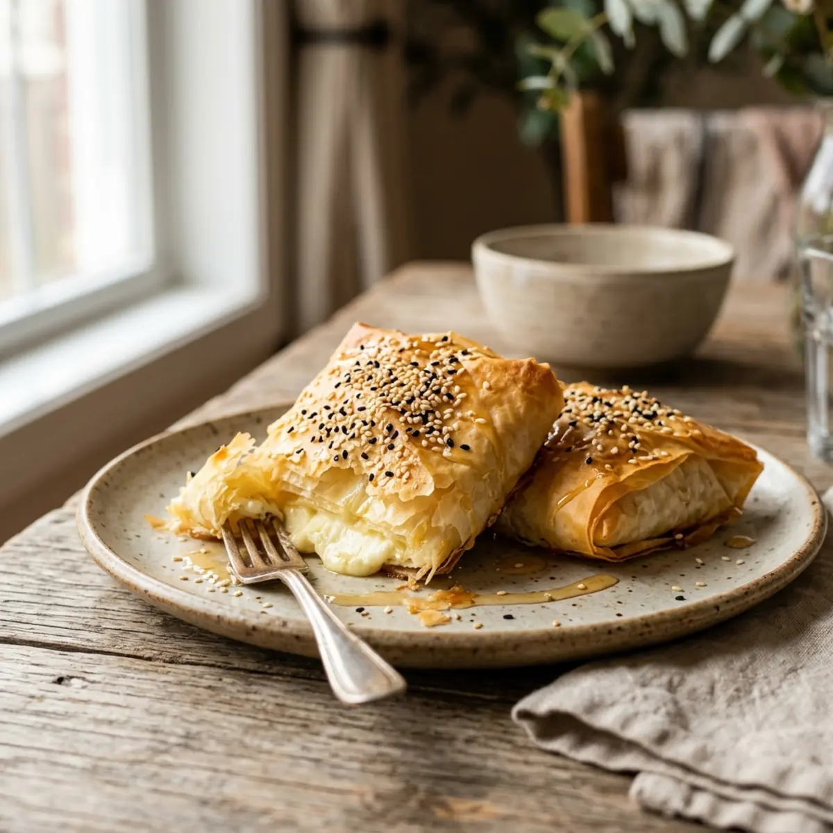 Bucățele de Feta la Air Fryer în aluat filo – rețetă rapidă și crocantă