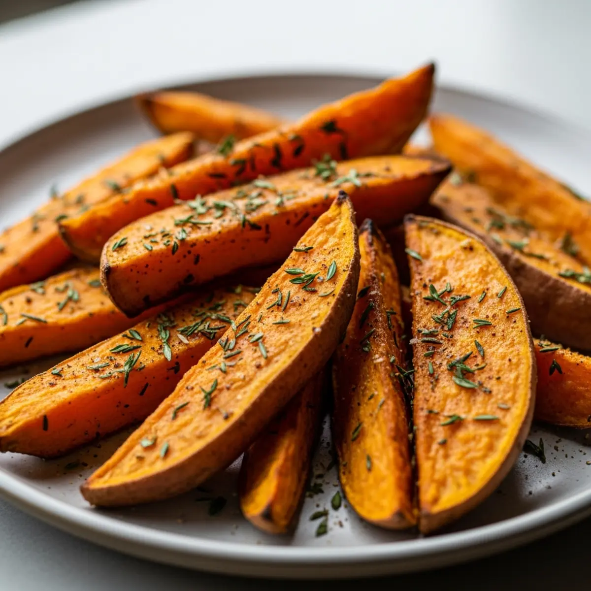 Cartofi dulci crocanți la Air Fryer