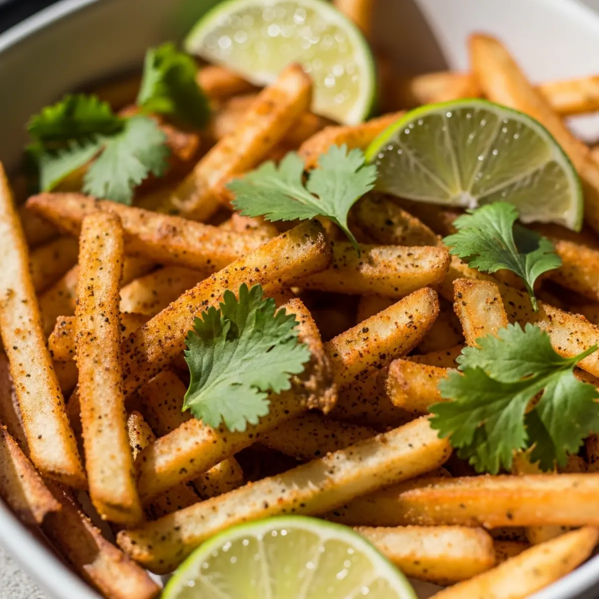 Cartofi prăjiți mexicani în air fryer – crocanți și iuți în 25 de minute