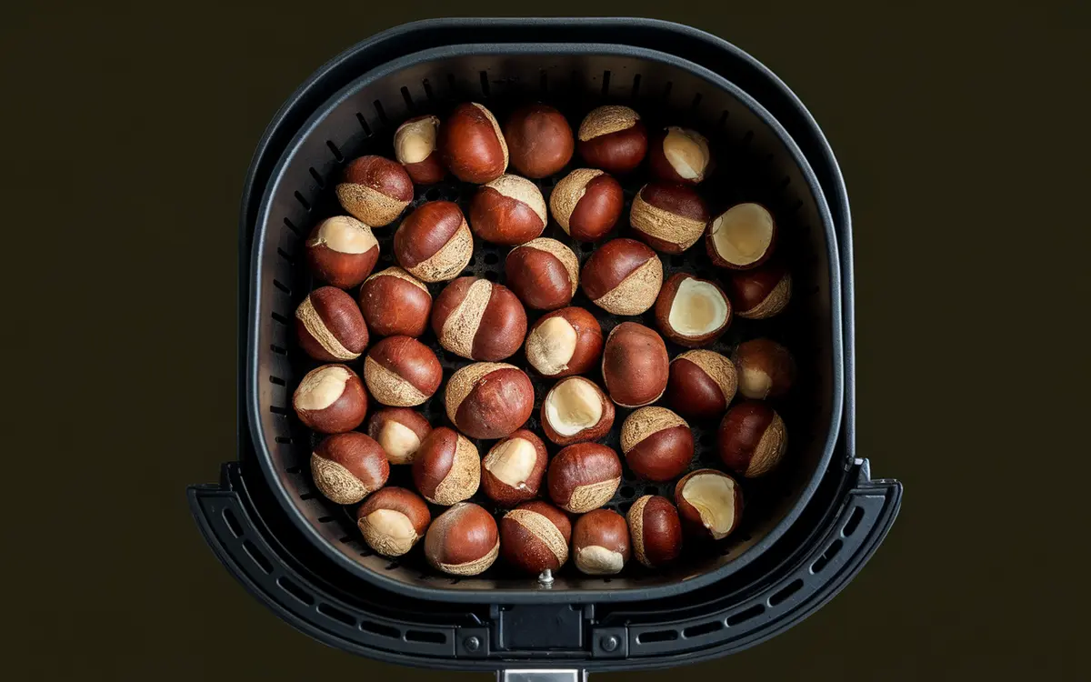 Castane la Air Fryer – Gustare Rapidă în 25 de Minute