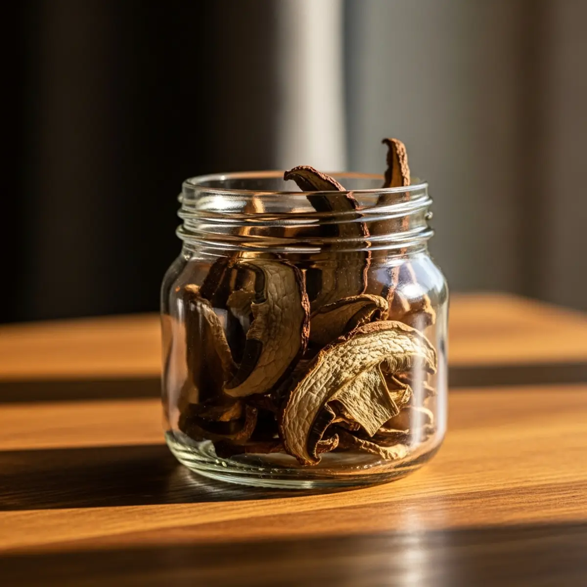 Ciuperci deshidratate la air fryer