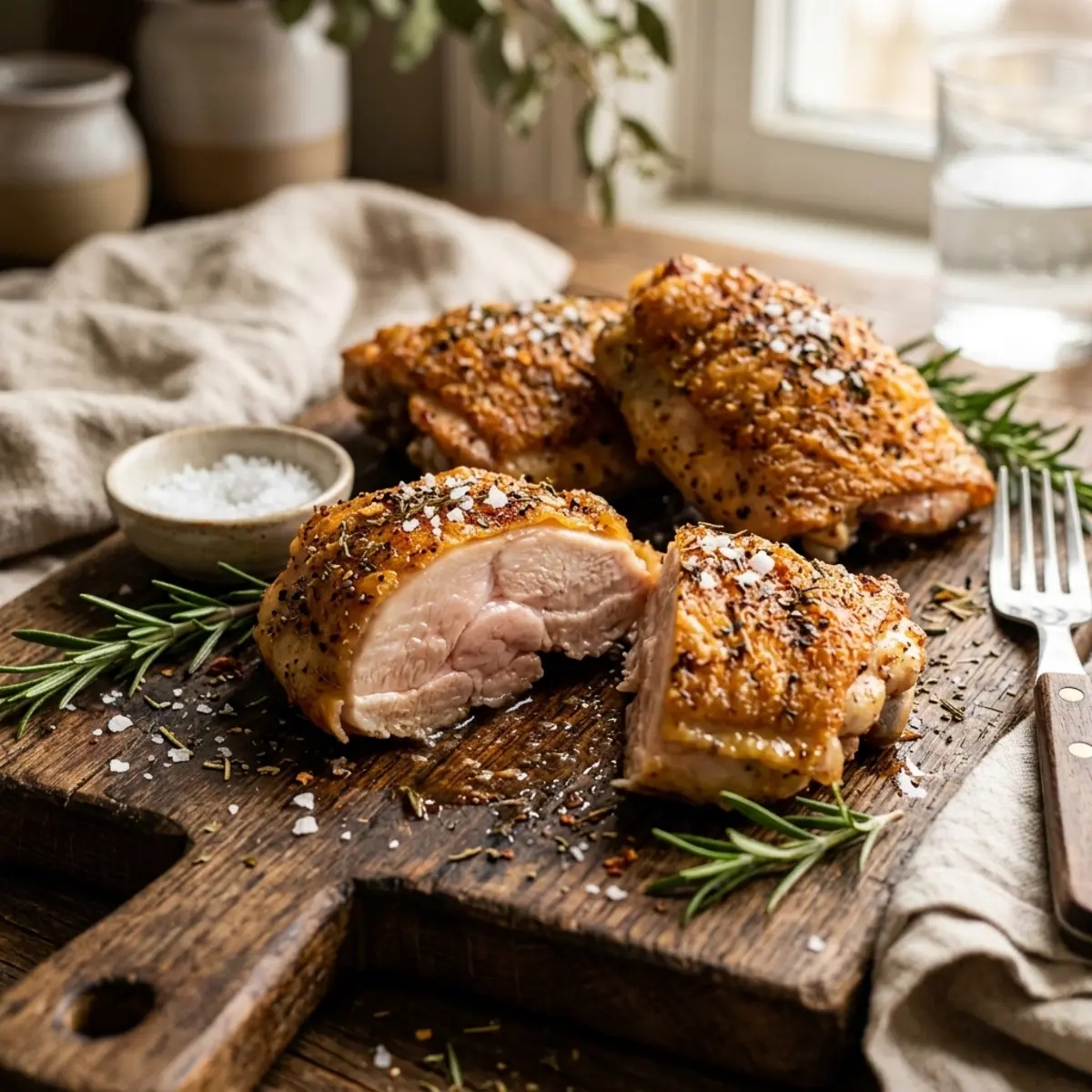 Pulpe de pui în Air Fryer – Crocante și suculente