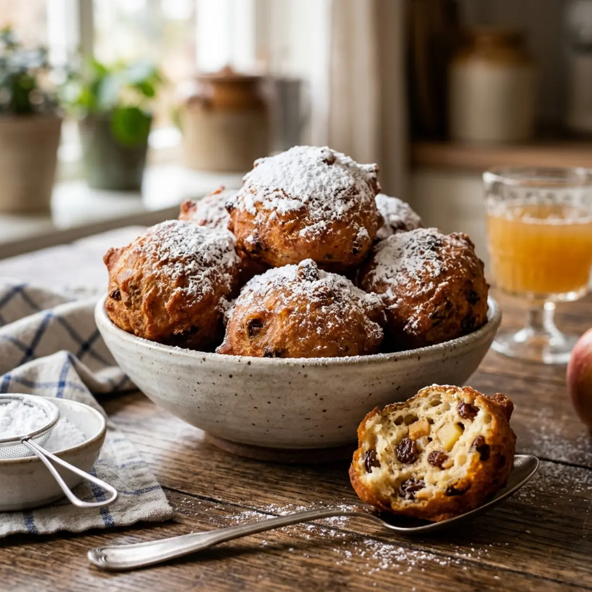 Gogoși olandeze (Oliebollen) la Air Fryer – Rețetă rapidă și crocantă