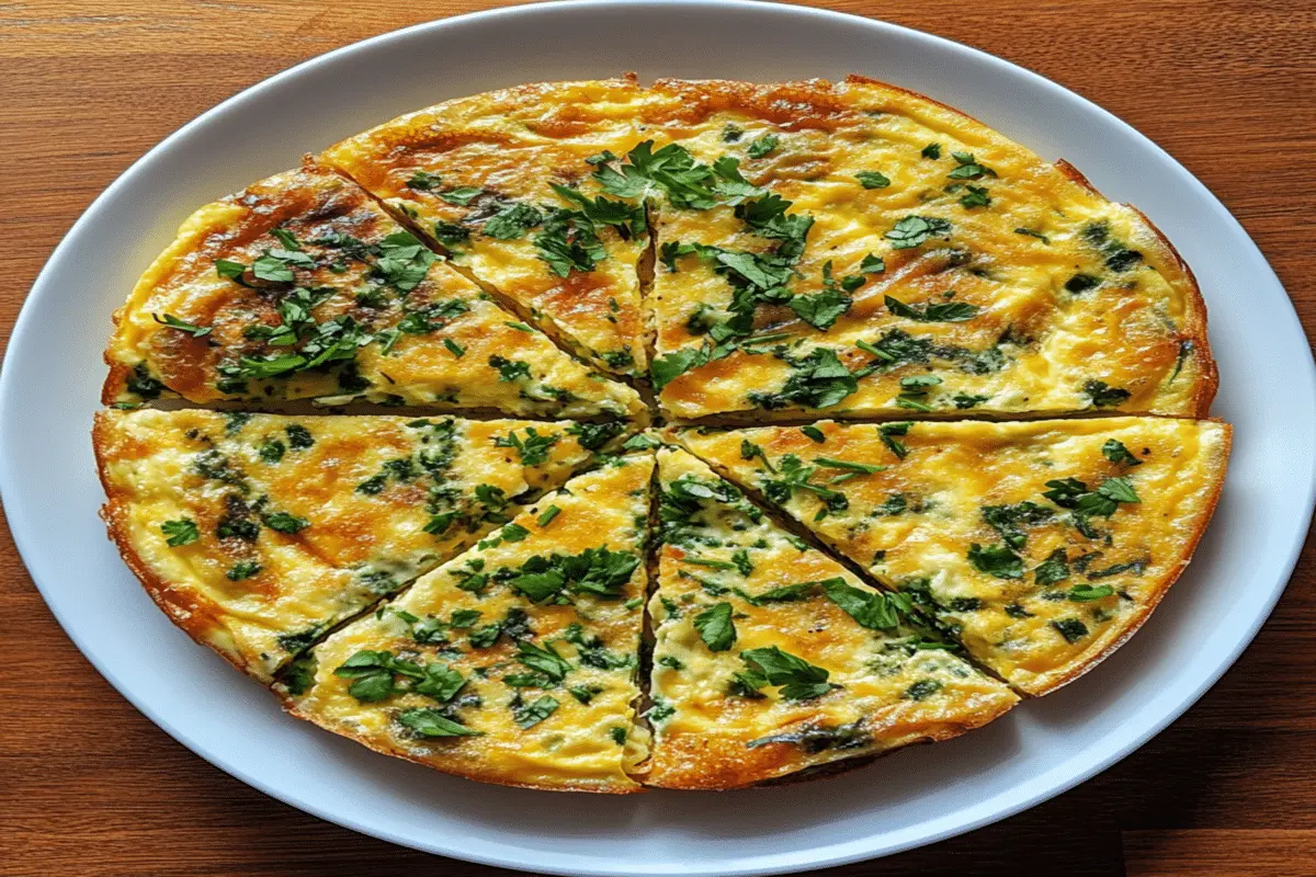 Frittata rapidă la Air Fryer – Rețetă de mic dejun cu legume și mozzarella