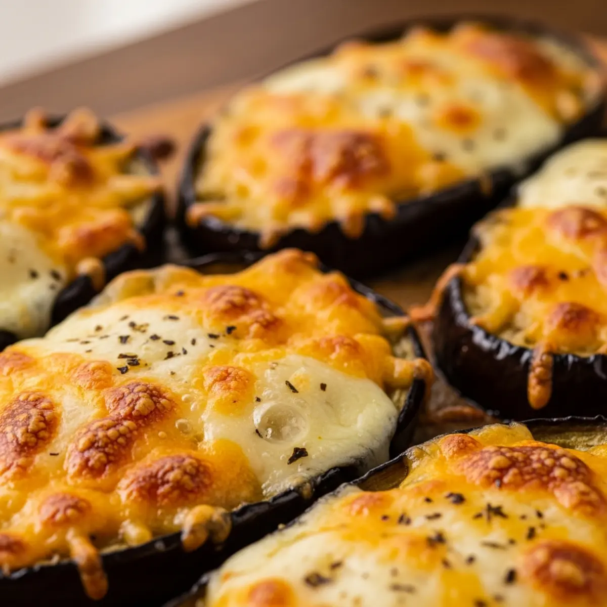 Vinete Quattro Formaggi la Air Fryer – Rețetă Vegetariană Rapidă