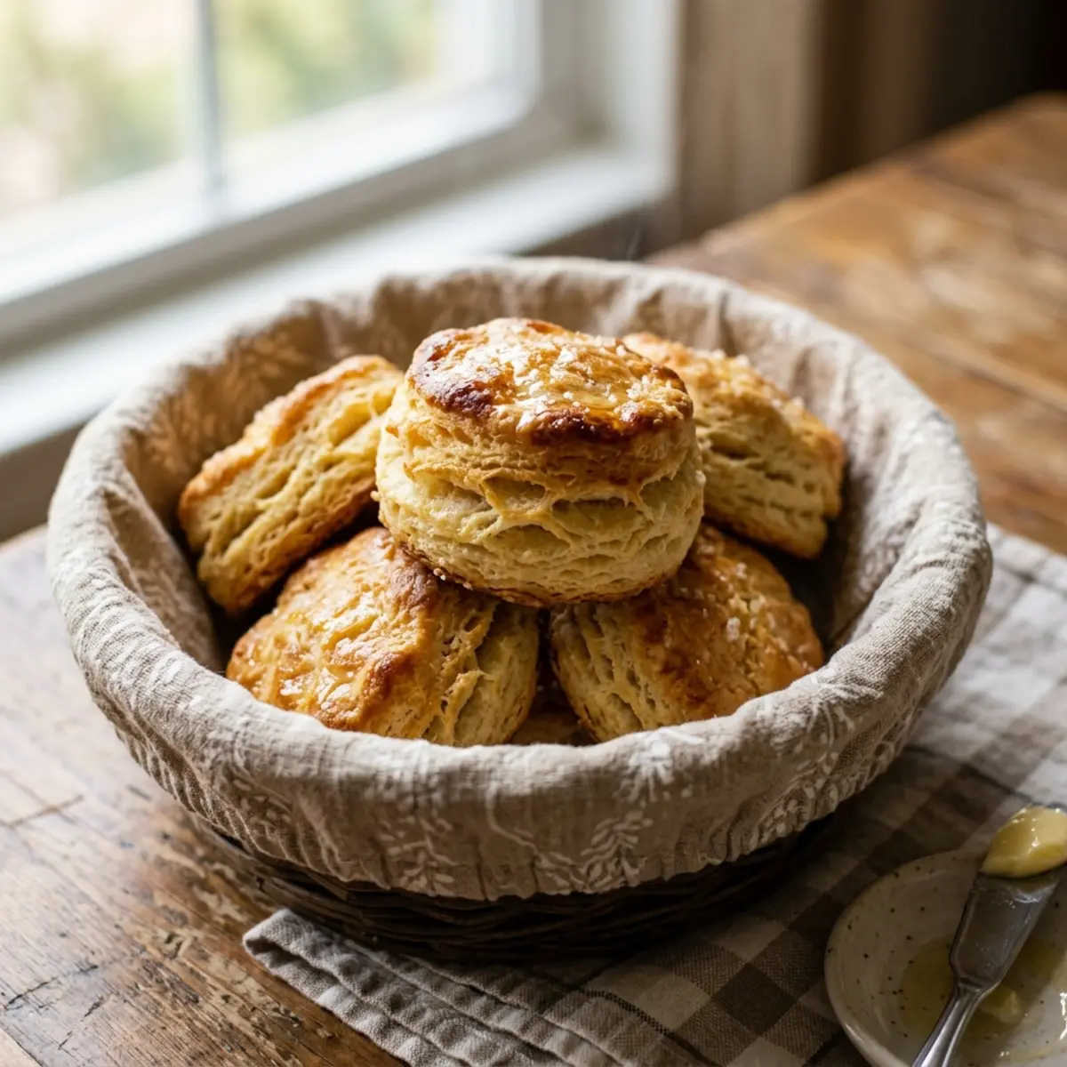 Biscuiți Congelați la Air Fryer – Rapid, Crocanți și Unturoși