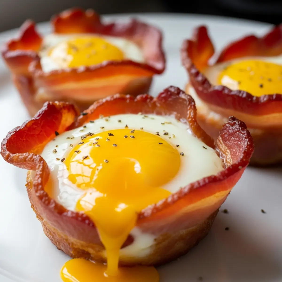 Ouă cu bacon la Air Fryer – Rețetă rapidă și simplă