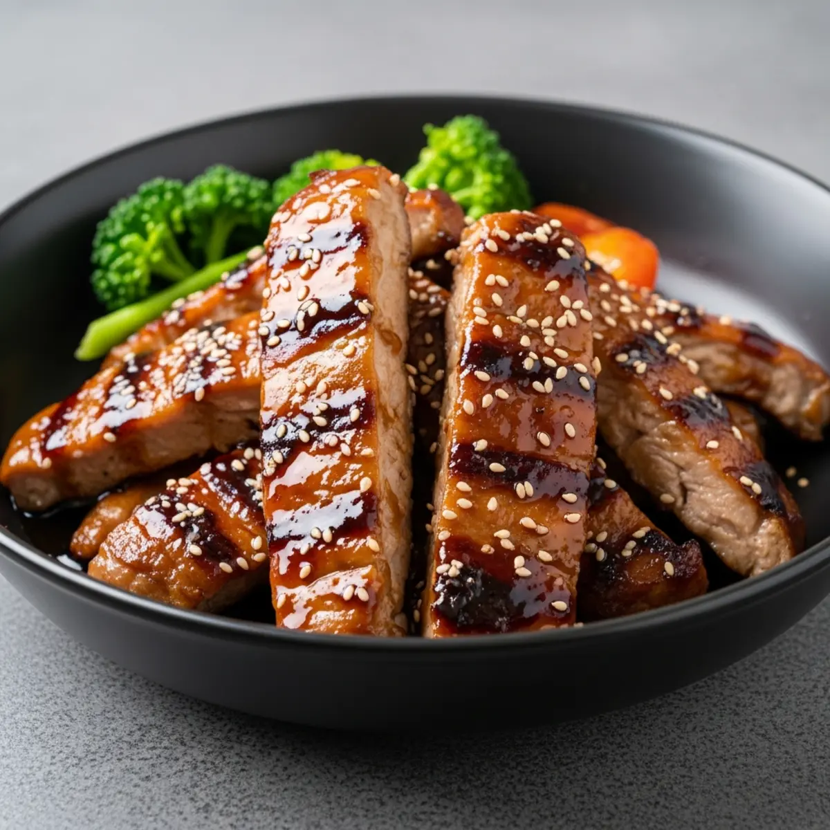 Pui Teriyaki la Air Fryer