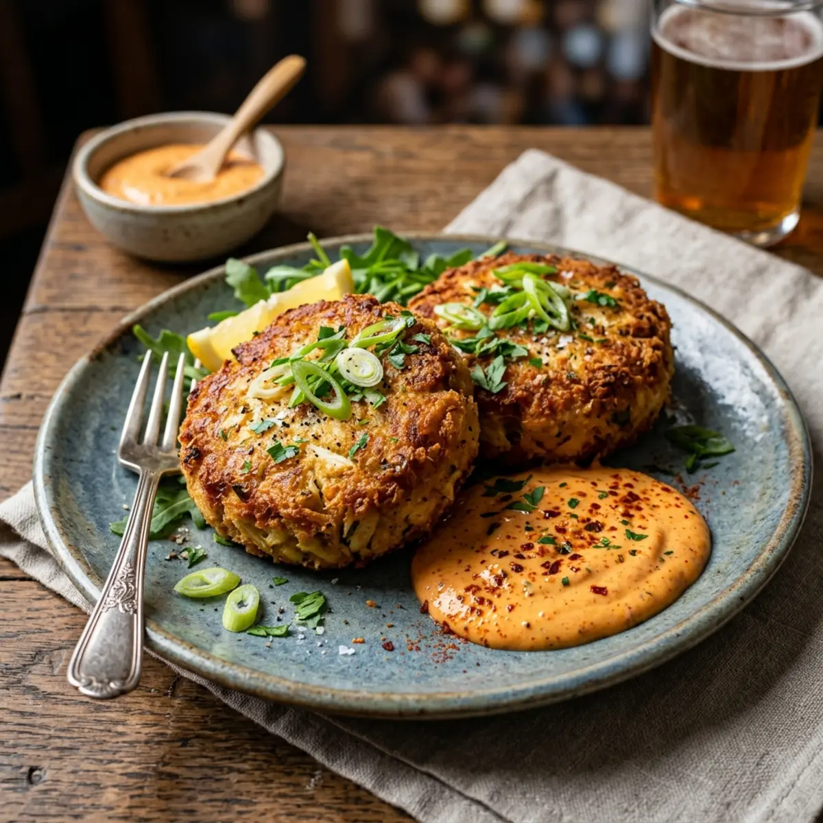 Chifteluțe de Crab Crocante la Air Fryer