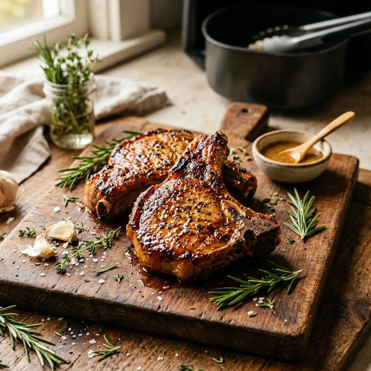 Cotlete de porc suculente la Air Fryer