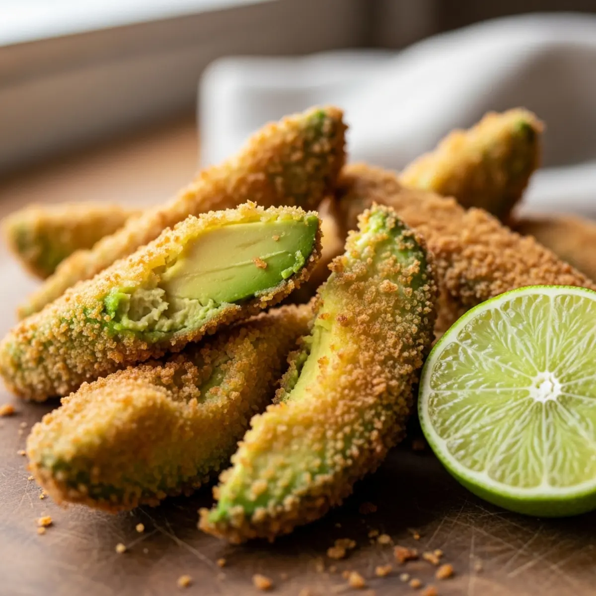 Cartofi prăjiți crocanți din avocado la Air Fryer