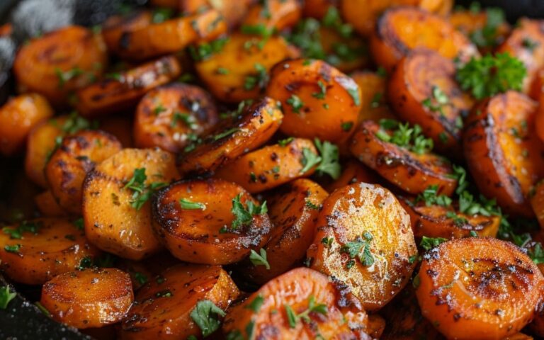 Delicious Air Fryer Balsamic Honey Carrots