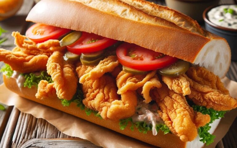 Delicious Air Fryer Catfish Po’Boy: Ready in 40 Minutes