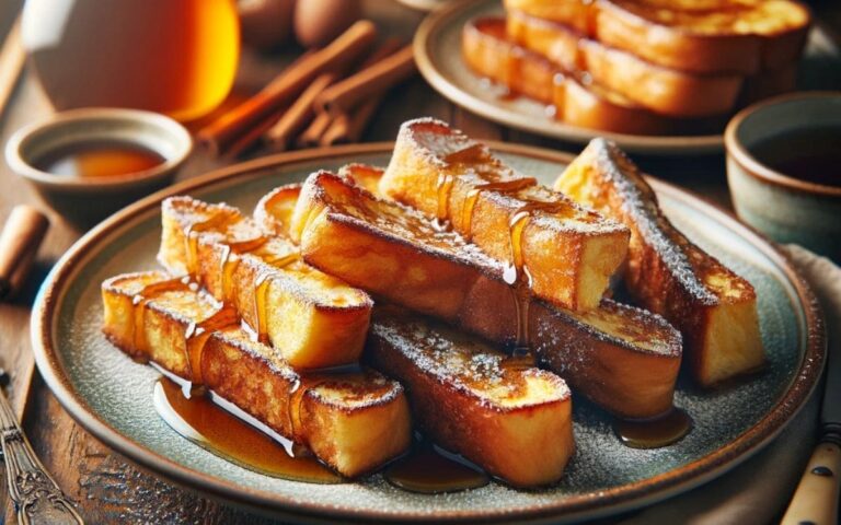 Delicious Air Fryer French Toast Sticks: Ready in 15 Minutes