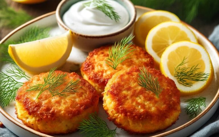 Air Fryer Golden Salmon Fish Cakes: Ready in 25 Minutes