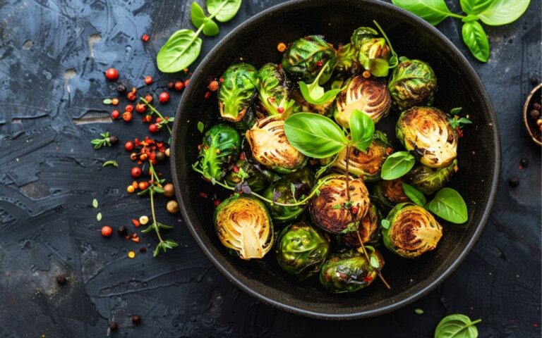 IRRESISTIBLE Air Fryer Maple Glazed Brussels Sprouts