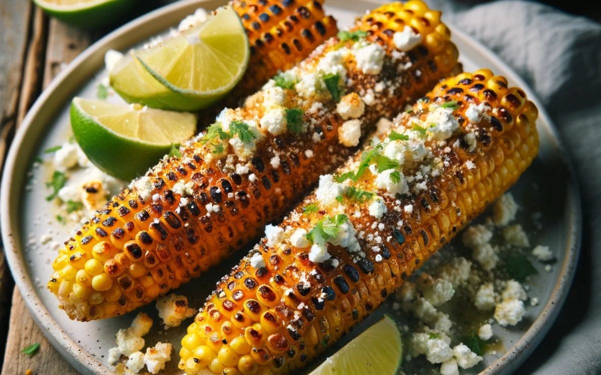 Air Fryer Mexican Street Corn