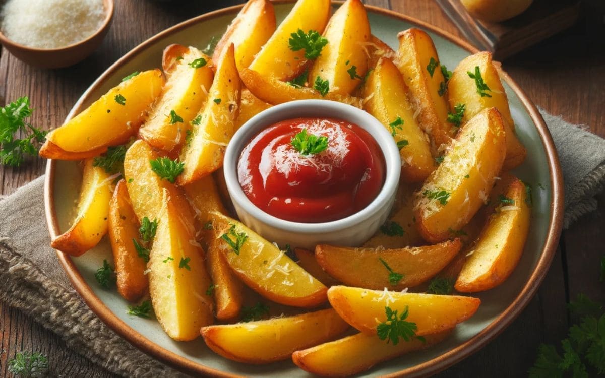 Air Fryer Potato Wedges