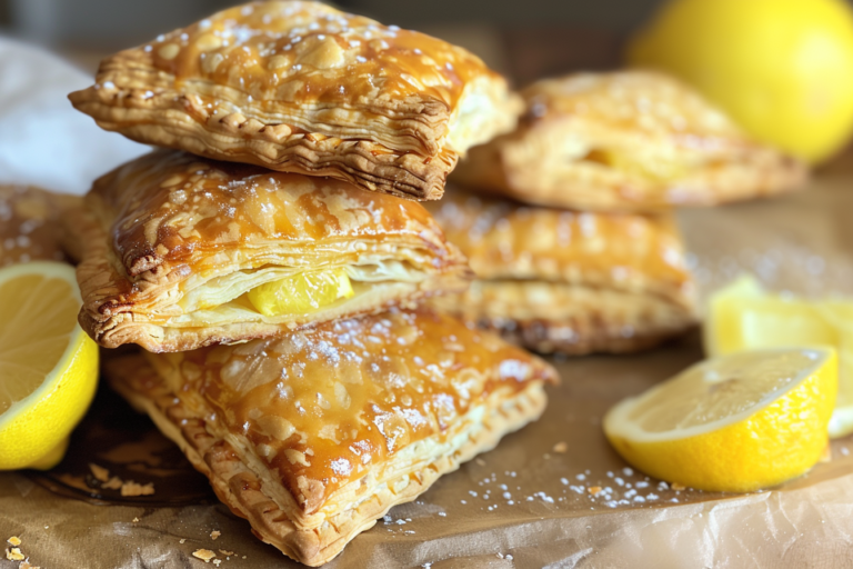 IRRESISTIBLE Air Fryer Lemon Hand Pies: Ready in 40 Minutes