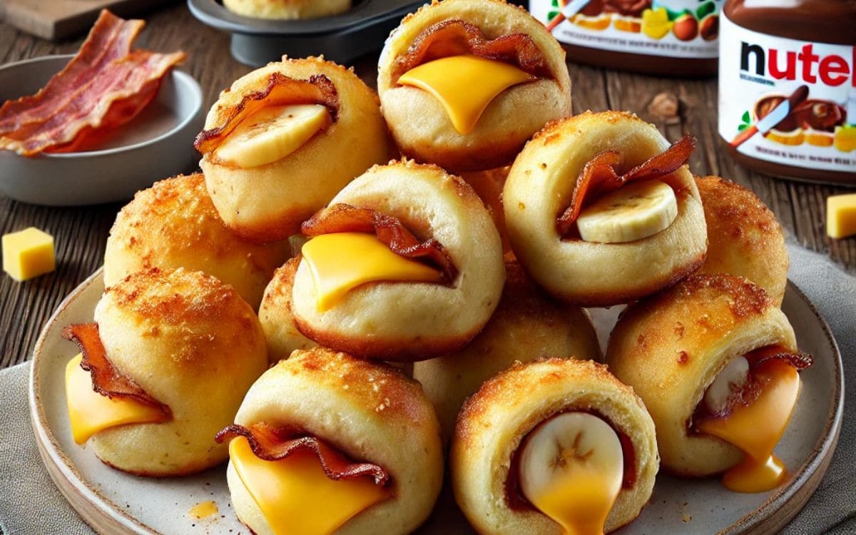 Air Fryer Biscuit Bombs