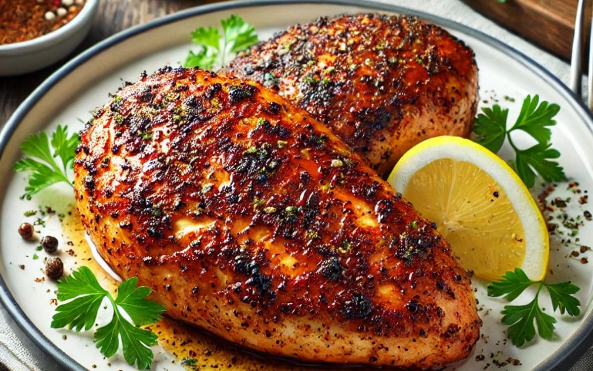 Air Fryer Blackened Chicken Breast