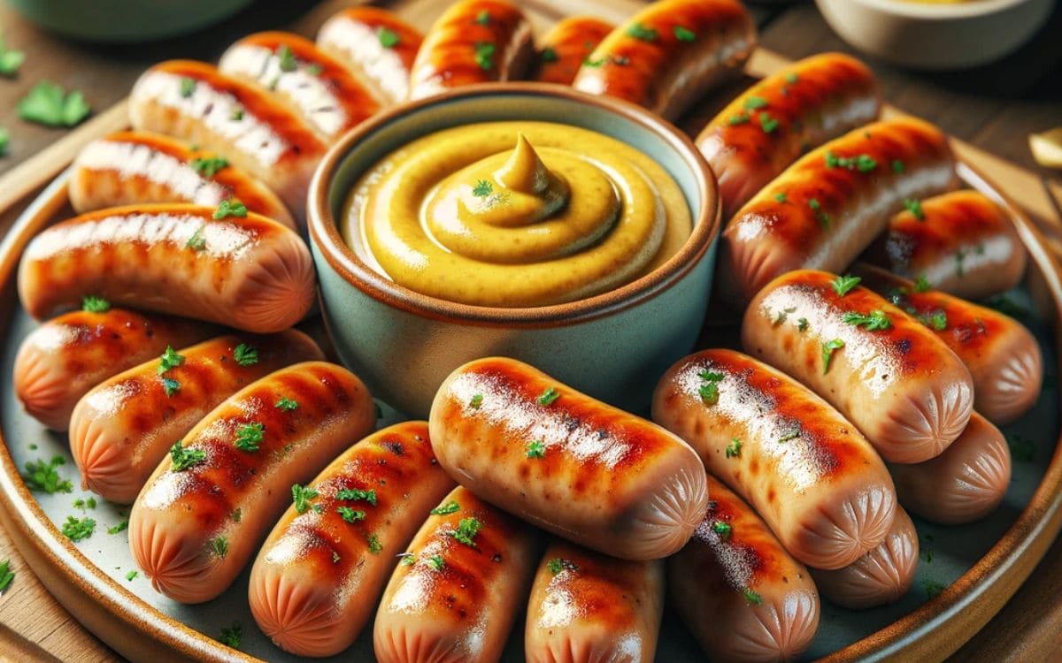 Air Fryer Bratwurst Bites