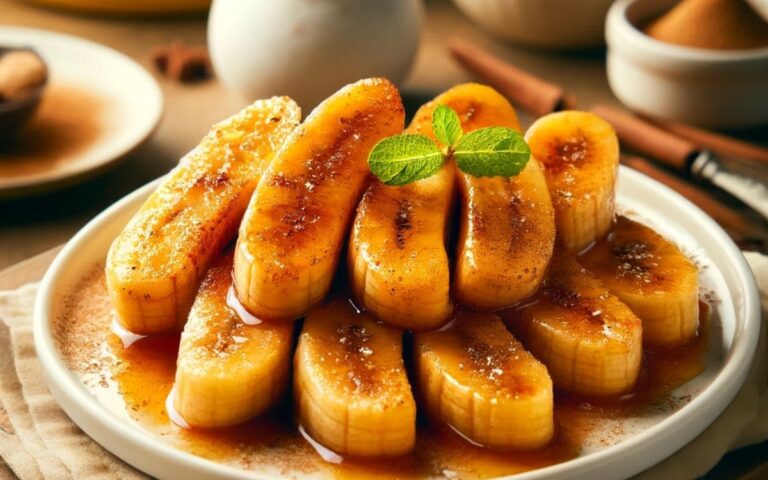 Air Fryer Caramelized Bananas: Ready in 10 Minutes