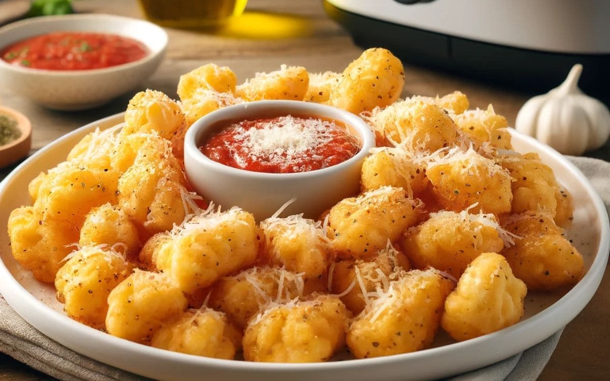 Air Fryer Cauliflower Gnocchi