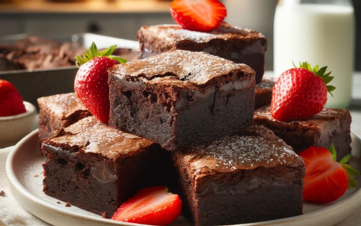 Air Fryer Chocolate Brownies