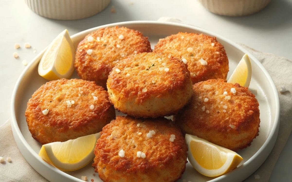 Air Fryer Frozen Crab Cakes