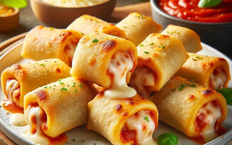 Air Fryer Pizza Rolls: Ready in 10 Minutes