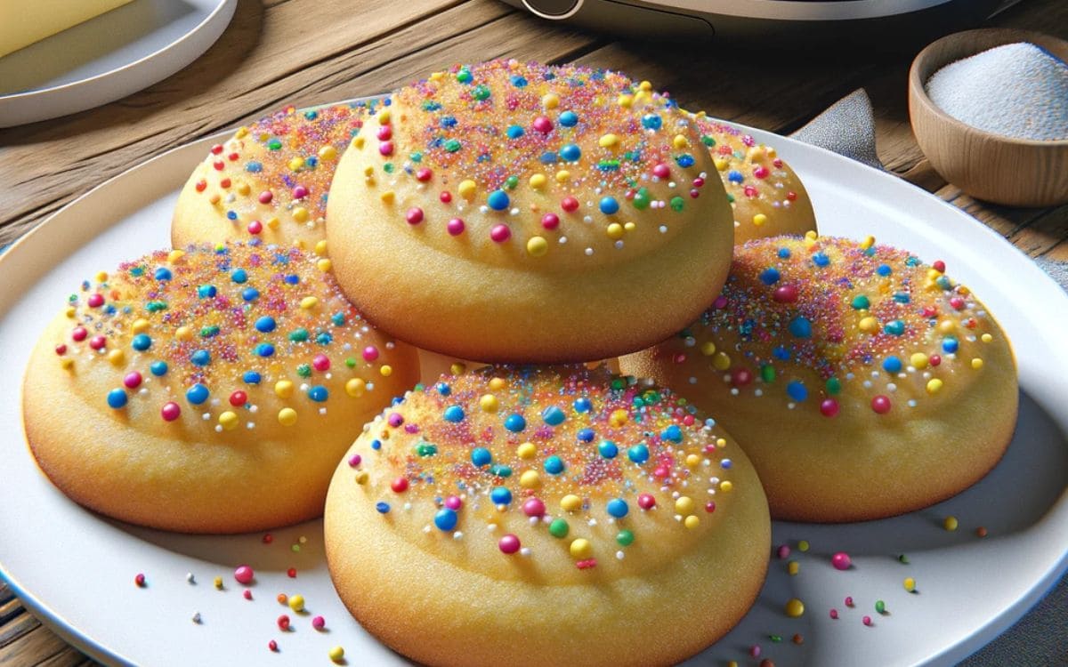 Air Fryer Sugar Cookies