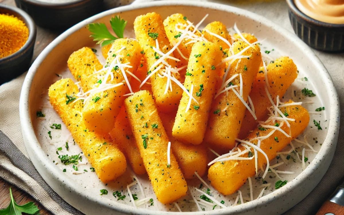 Air fryer Polenta Fries