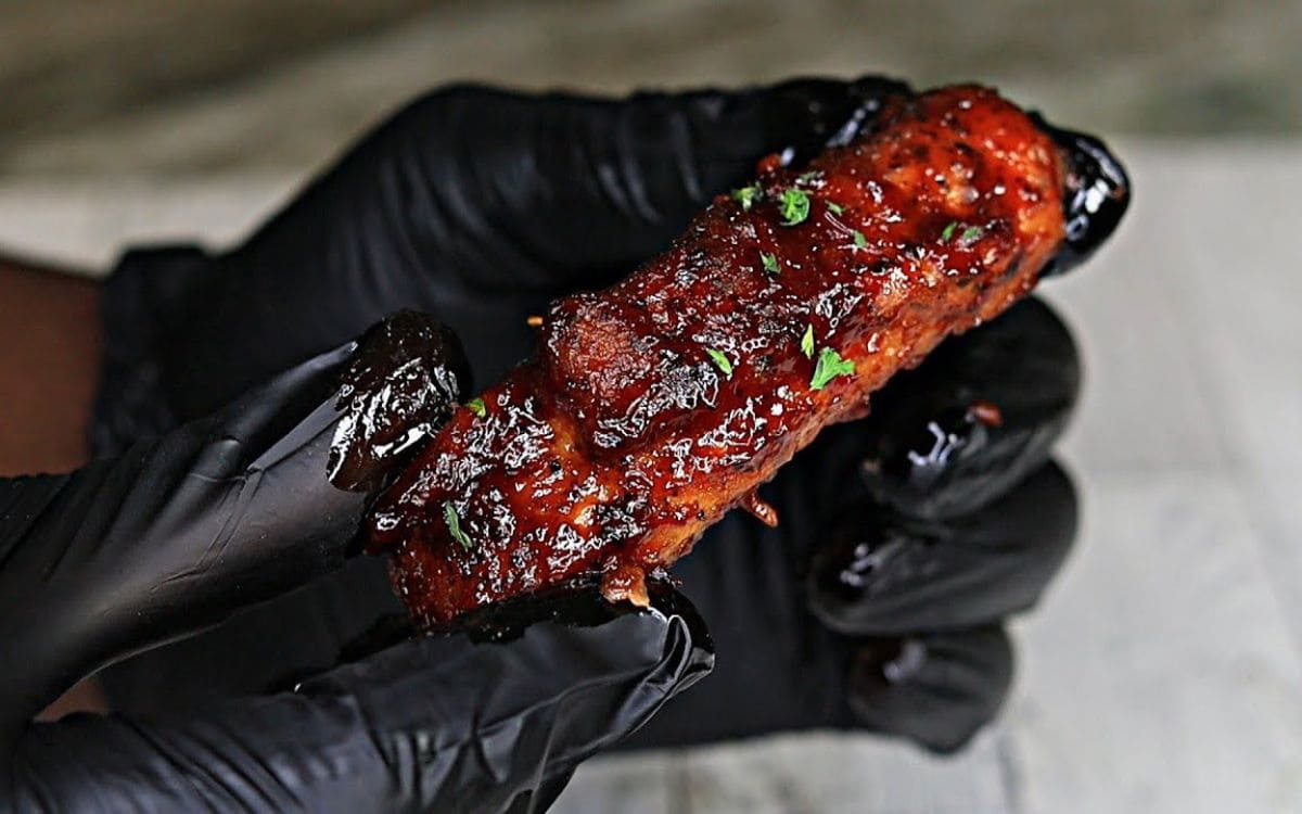 Air Fryer BBQ Ribs