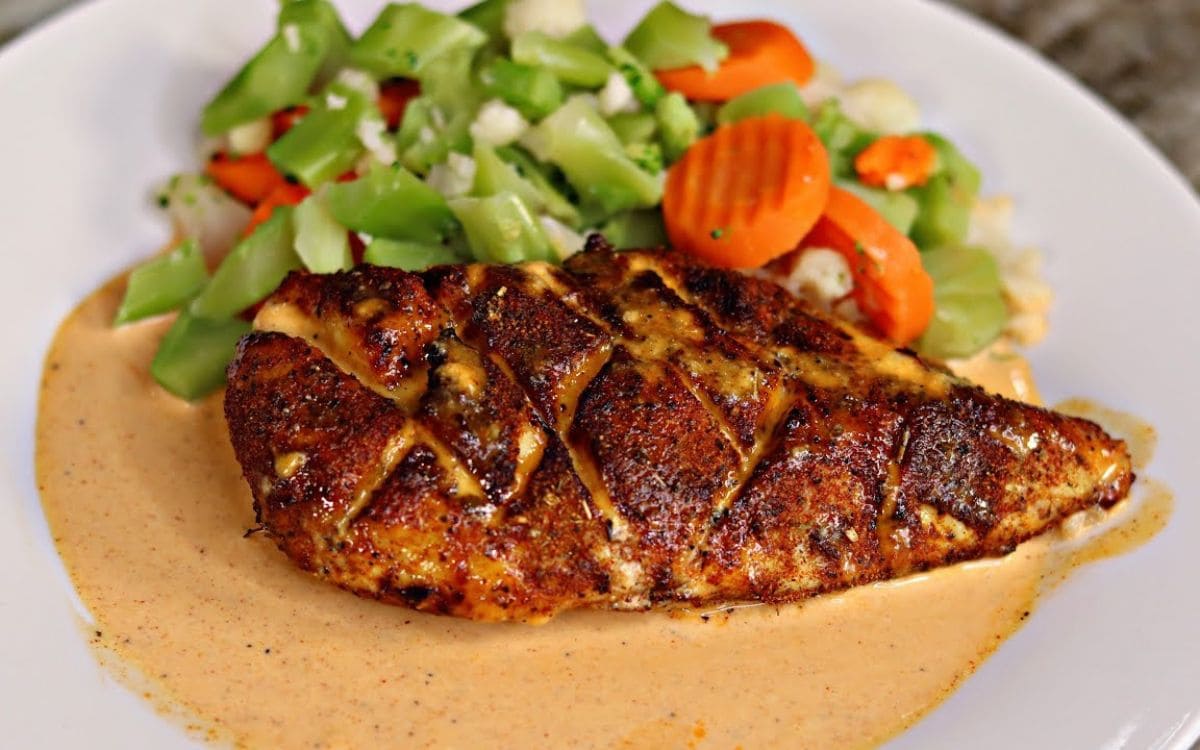 Air Fryer Cajun Chicken Breast