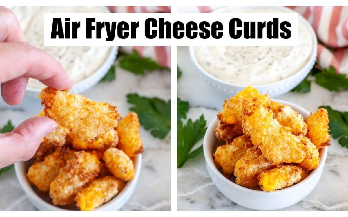 Air Fryer Cheese Curds