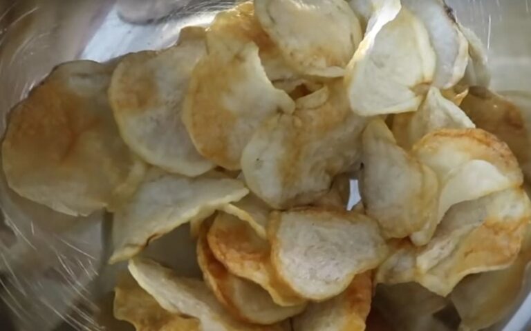 Air Fryer Healthy Potato Chips: Ready in 30 Minutes