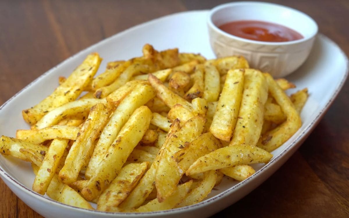 Air Fryer Masala Fries