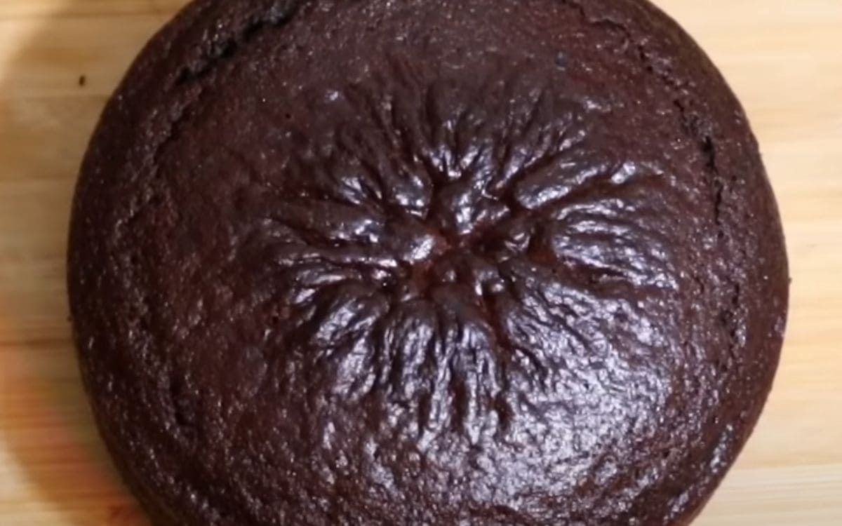 Air Fryer Moist Chocolate Cake