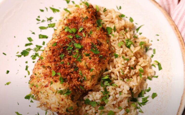 Air Fryer Parmesan Crusted Chicken: Ready in 30 Minutes