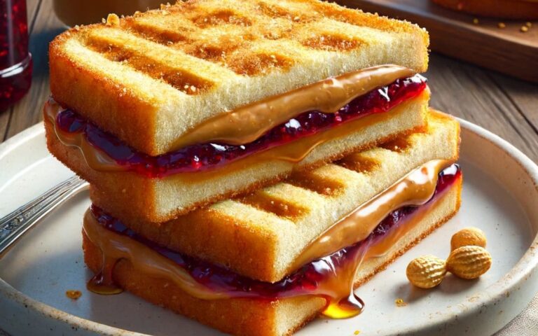 Air Fryer Peanut Butter and Jelly Sandwich: Quick and Easy