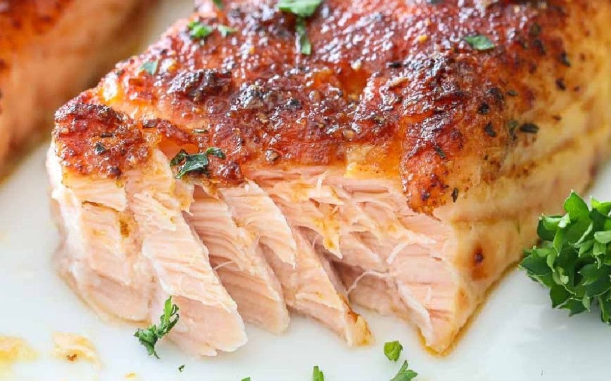 Air Fryer Salmon