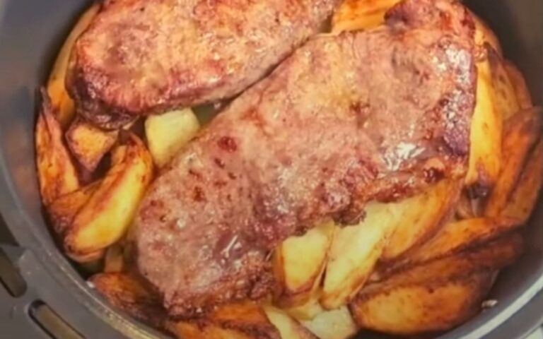 Air Fryer Steak and Chips: Quick and Easy