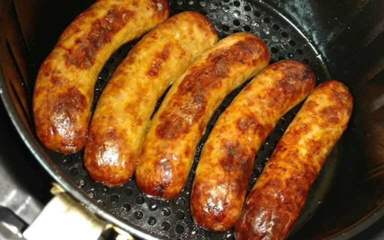 Perfectly Crispy Air Fryer Sausages: Ready in 20 Minutes