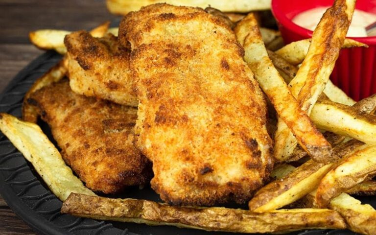 Homemade Air Fryer Fish and Chips: Delicious Recipe