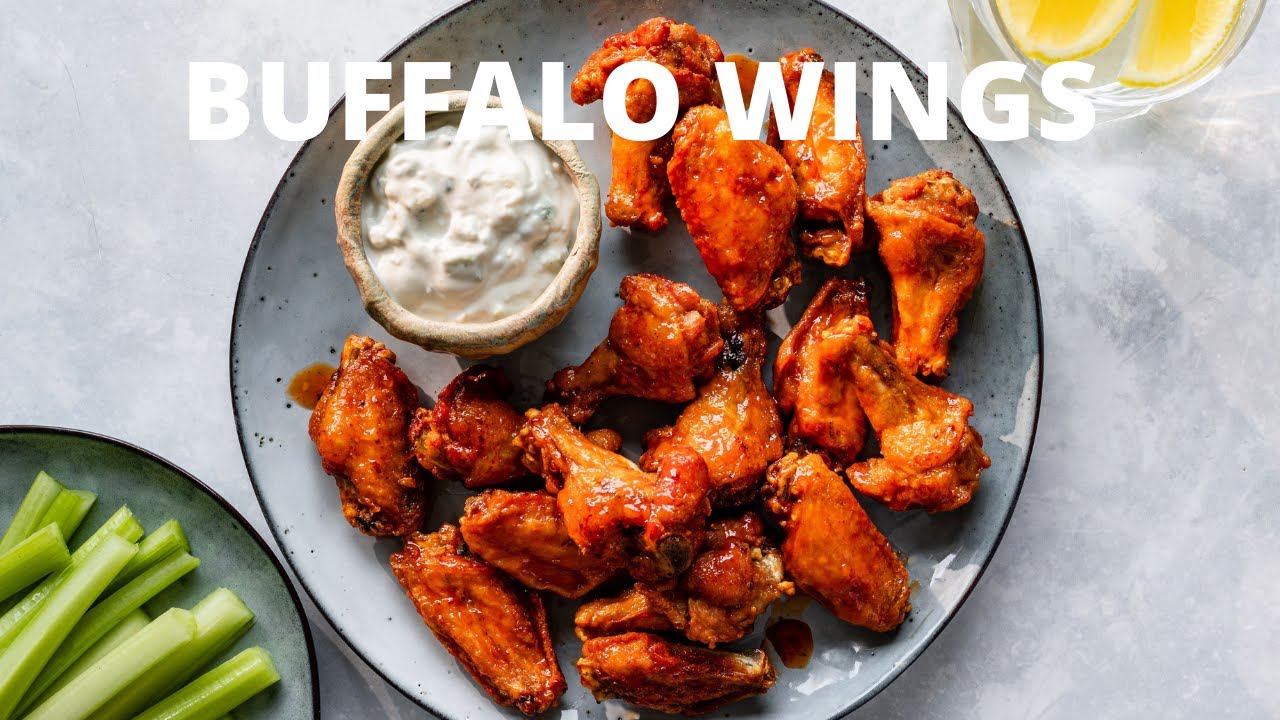 Spicy Buffalo Air Fryer Chicken Wings