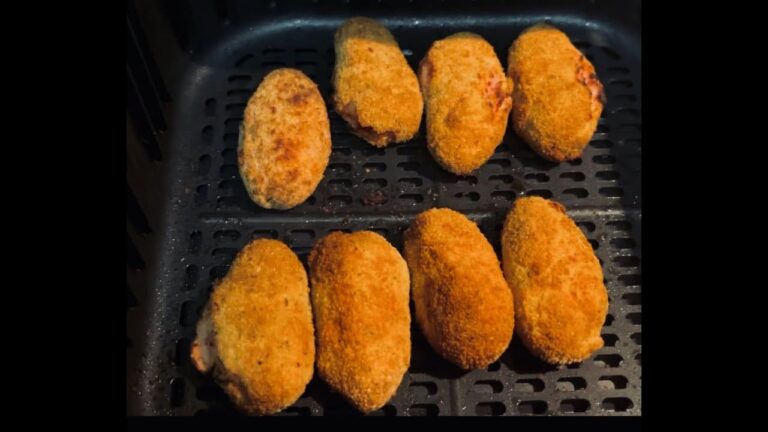 Air Fryer Cuban Ham Croquettes: Delicious Recipe