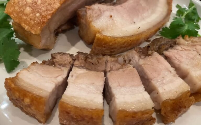 Air Fryer Extra Crispy Pork Belly: Delicious Recipe